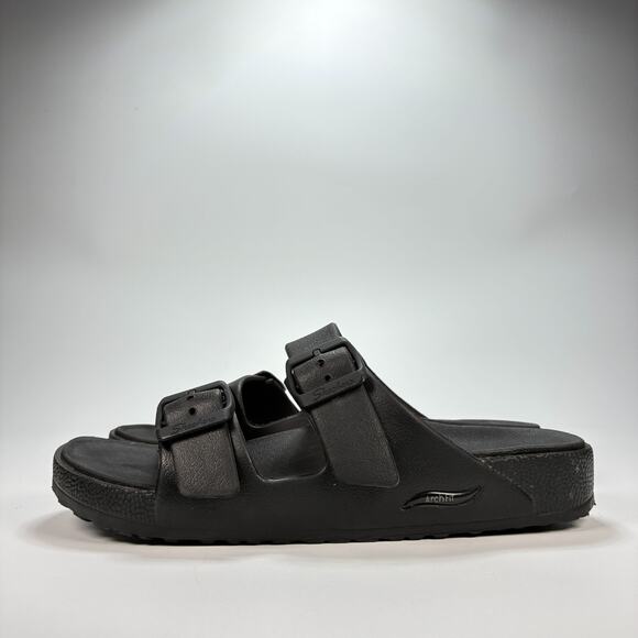 Skechers Foamies Arch Fit Cali Breeze 2.0 Black Adjustable Sandals Womens Size 8 - Picture 4 of 11